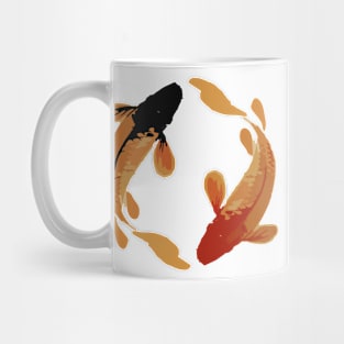 couple of koi fish Mug